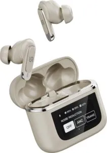 Porodo Soundtec Guide ANC TWS Earbuds with Touch Screen - Gold