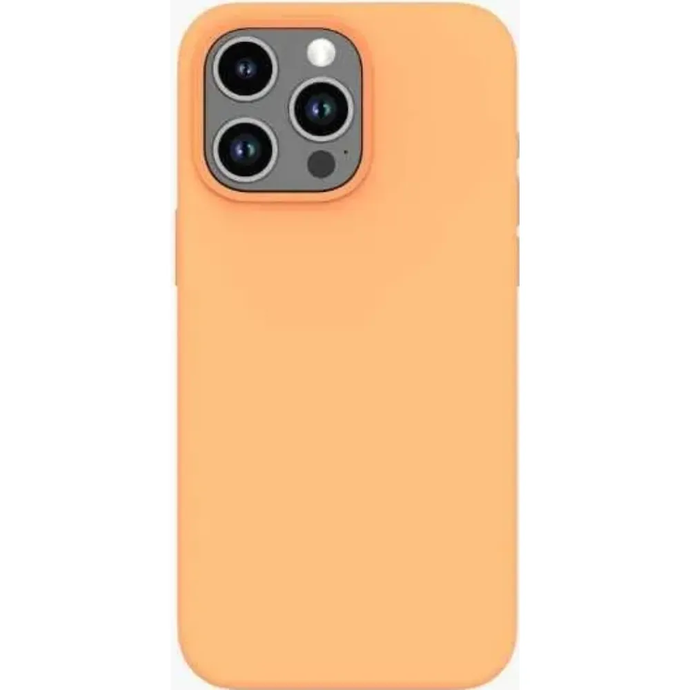 Green Lion Silikon Hülle für Apple iPhone 15 Pro Max - Orange