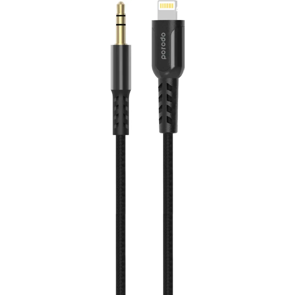 Porodo Lightning to AUX Cable
