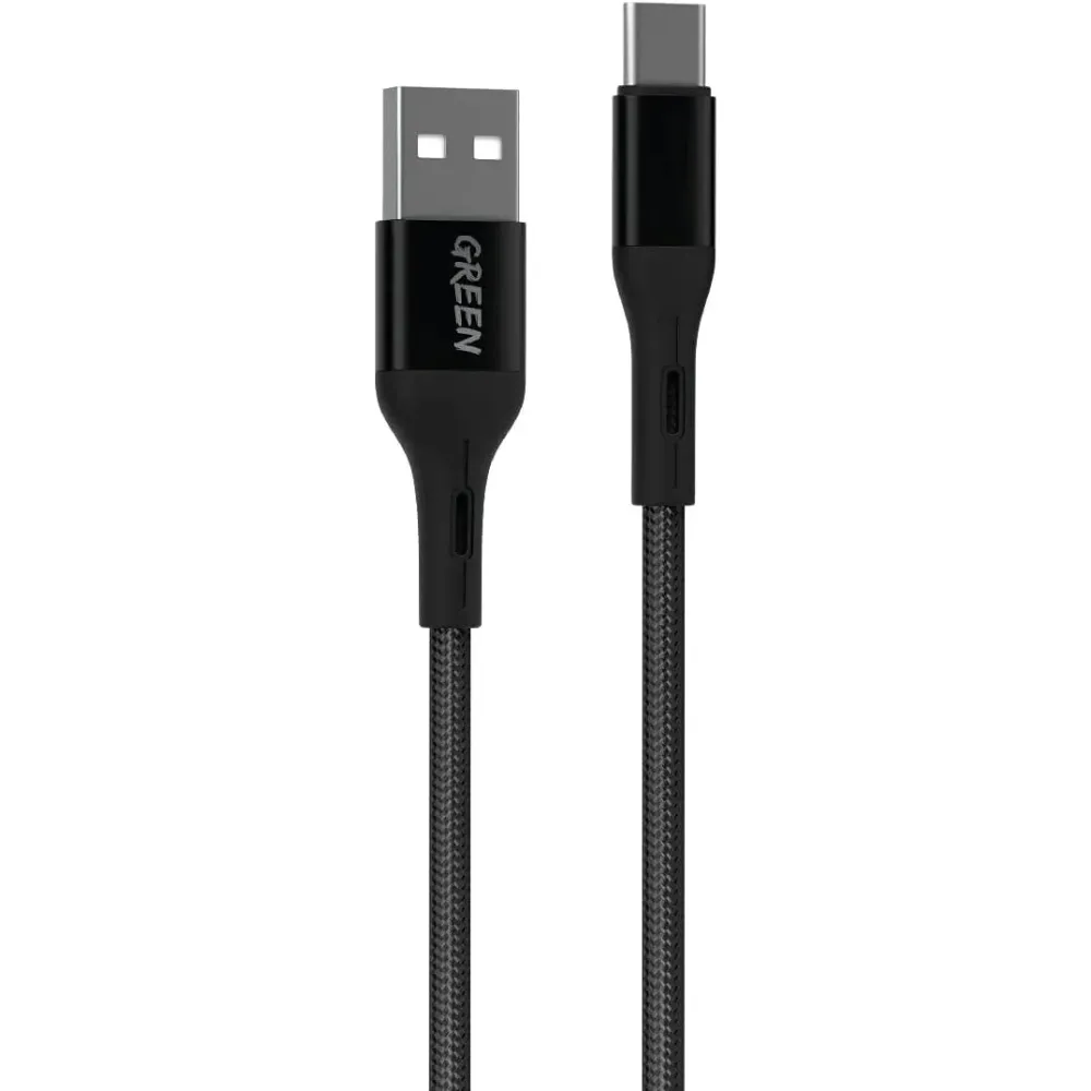 Green Lion Braided Type-C Kabel