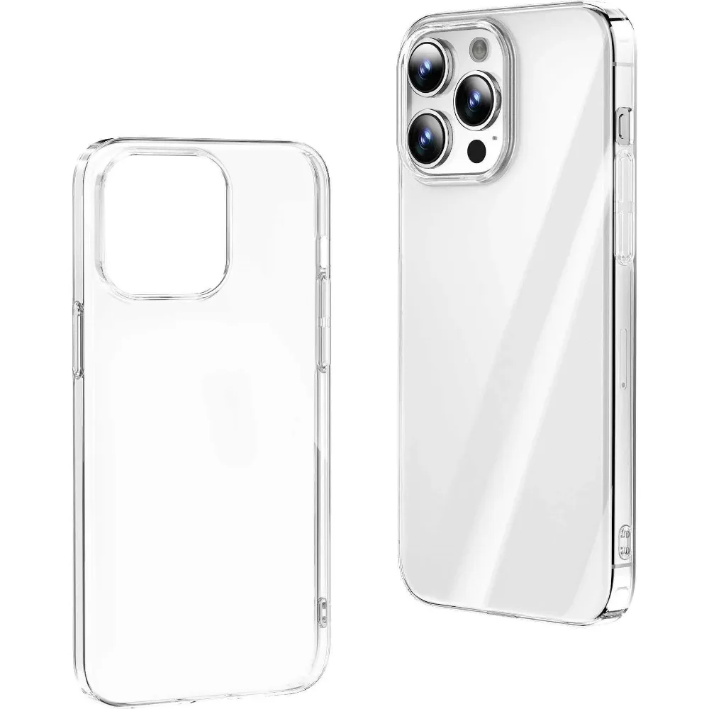 Green Lion Delgado Hülle für Apple iPhone 15 Pro - Transparent