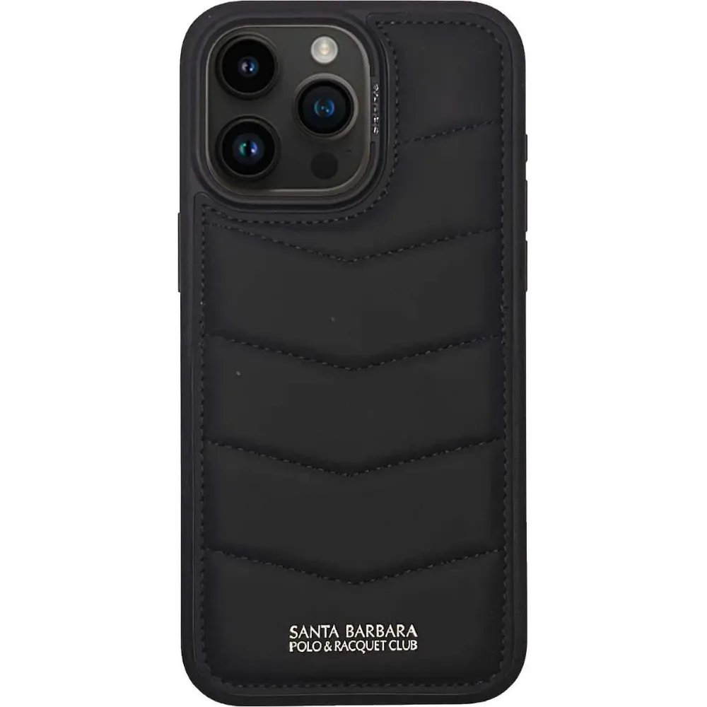 US Polo Clyde Hülle für Apple iPhone 15 Pro - Schwarz