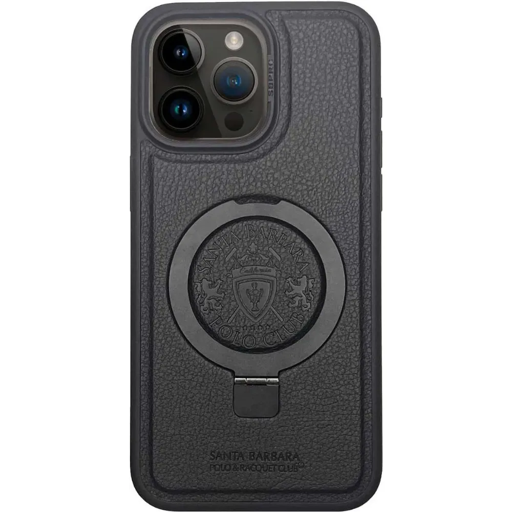 US Polo Primo Hülle für Apple iPhone 15 Pro - Schwarz