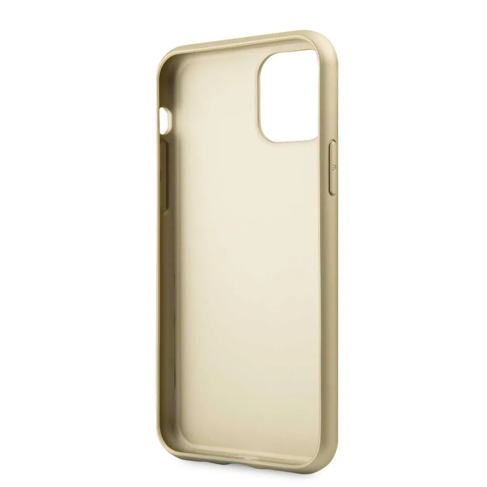 Guess Leder Hardcase für Apple iPhone 11 Pro - Hellrosa Guess Leder Hardcase für Apple iPhone 11 Pro - Hellrosa