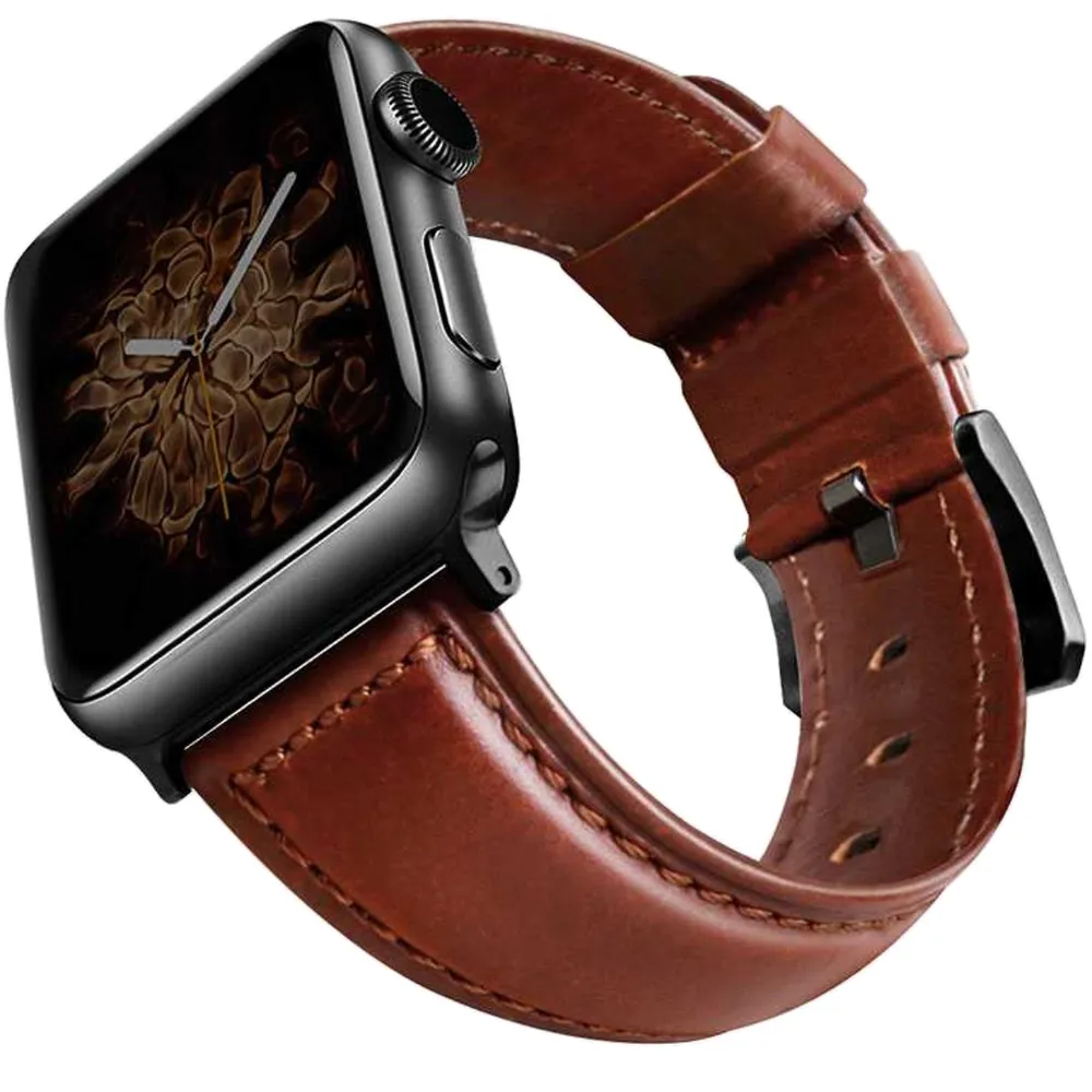 Viva Madrid Lederarmband für Watch 42/44mm - Braun