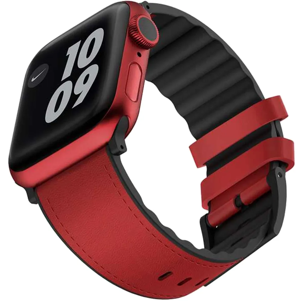 Viva Madrid Ventrux Lederarmband für Watch 42/44 mm - Rouge Red