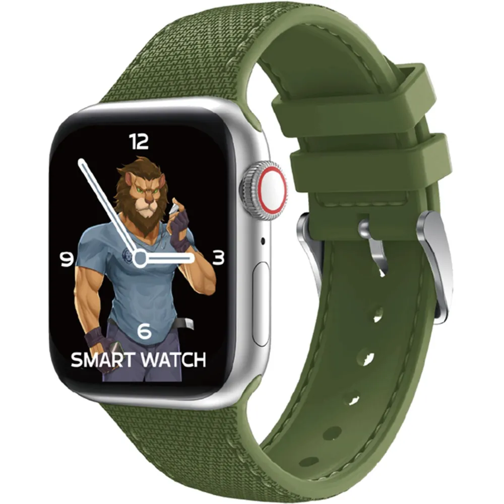 Green Lion Silikon für Watch 42/44 mm - Grün Green Lion Silikon für Watch 42/44 mm - Grün