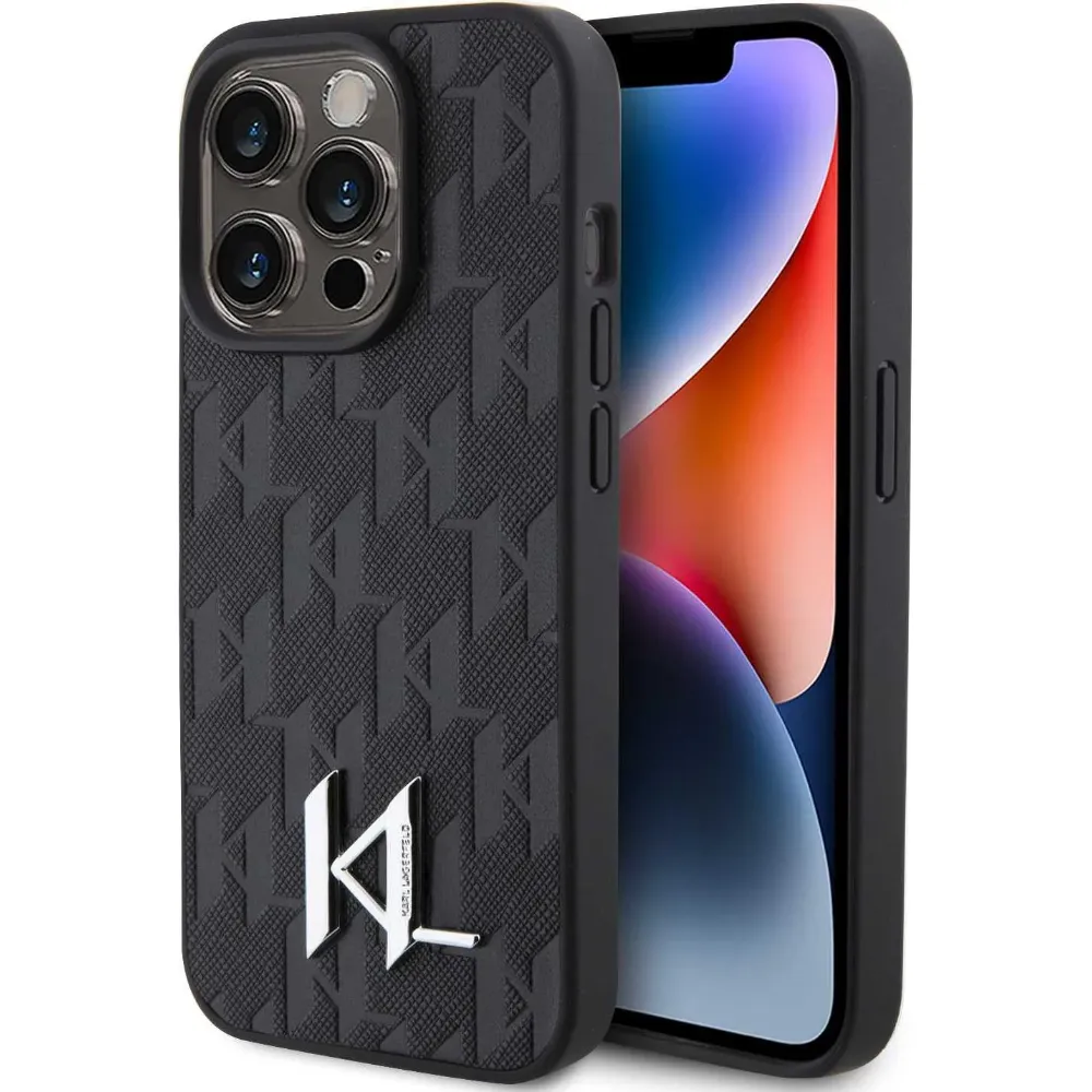 Karl Lagerfeld Hardcase Apple iPhone 15 Pro - Schwarz