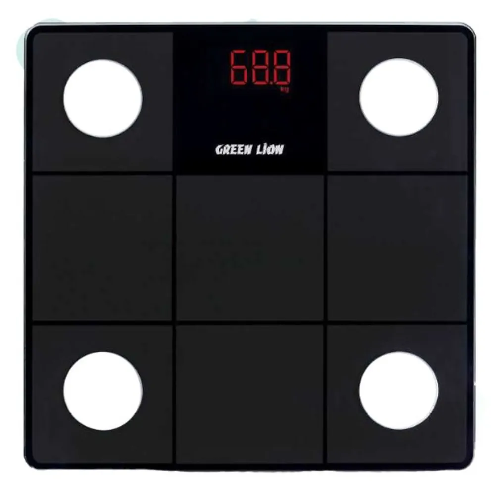 Green Lion Smart Körperfettwaage - Schwarz