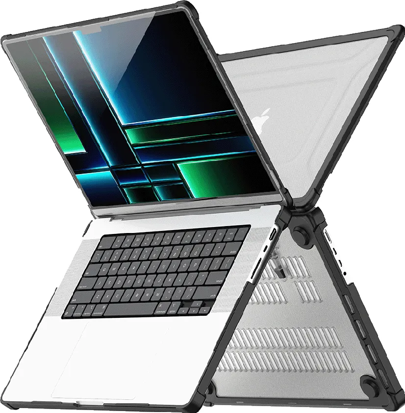 Levelo Espectro Macbook Pro 16 Case - Black
