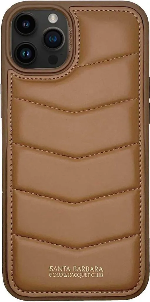 U.S. Polo SBPRC Polo Apple Clyde For iPhone 15 Pro Max 6.7 Zoll - Brown