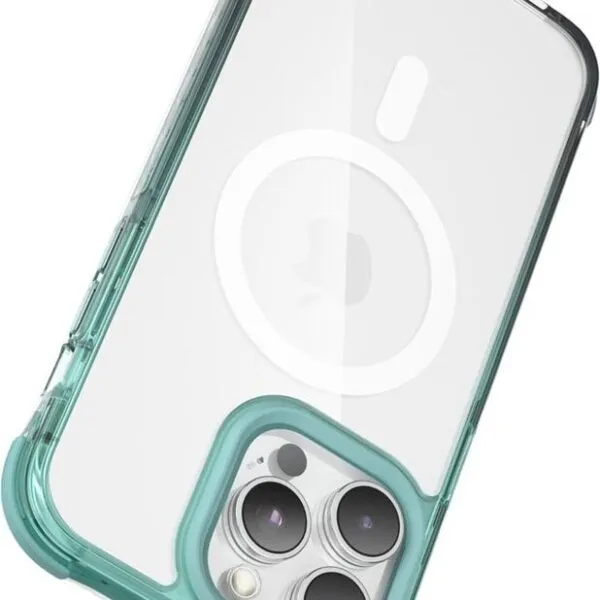 Green Lion Magsafe Gradio Anti Collision Corner for iP15 Pro-Green/Black