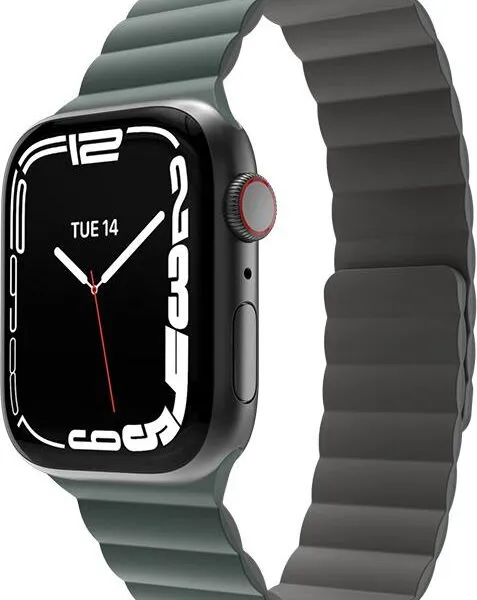 SKIN Silicone Magnetic Watch Band for Apple Watch 38/40/41mm - Green