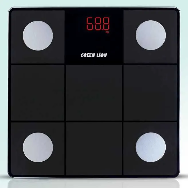 Green Lion Smart Body Fat Scale - Black
