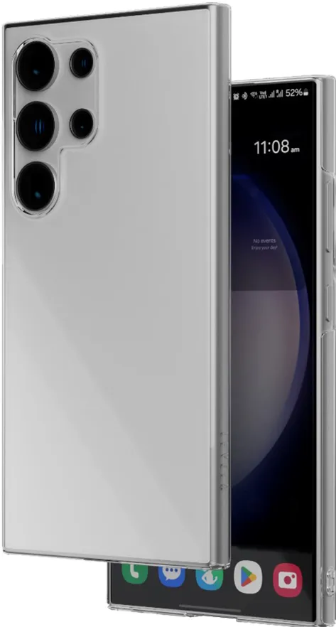 Levelo Clara Clear Case For Samsung S24 Plus - Clear