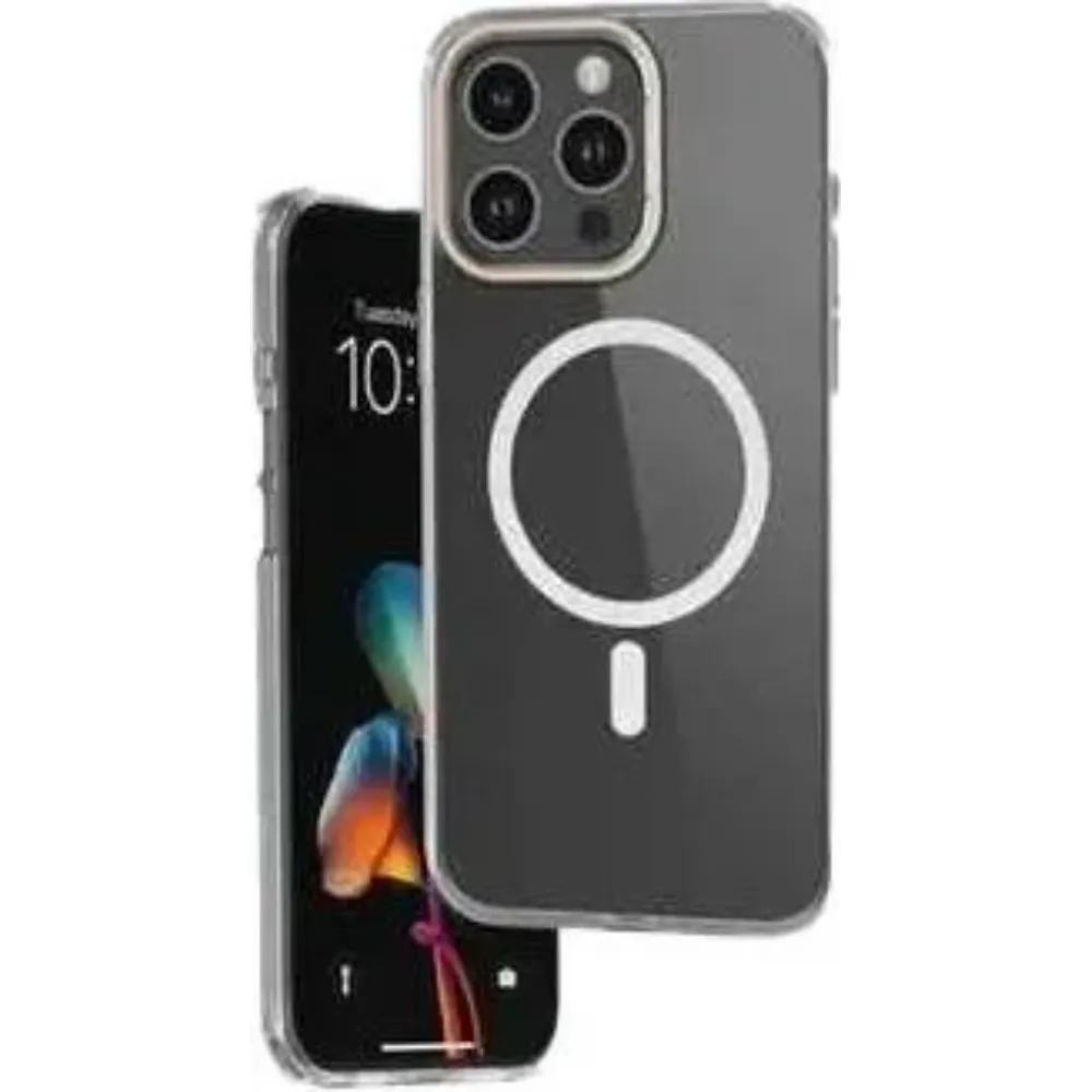 Green Lion Tough Guard Magsafe Hülle für Apple iPhone 15 Pro Max - Gold