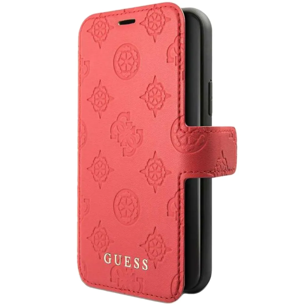 Guess Booktype Leder für Apple iPhone 11 Pro - Rot