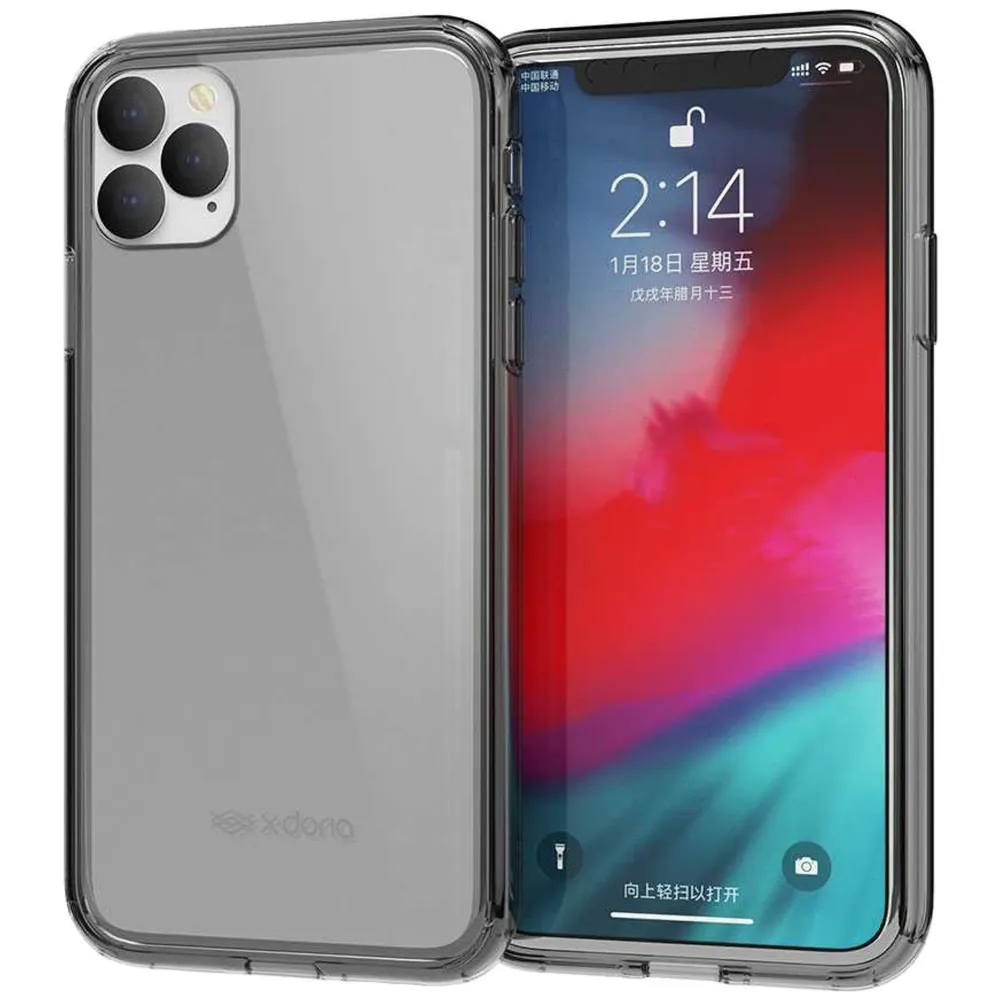 X-Doria Clearvue Hülle für Apple iPhone 11 Pro - Rauch