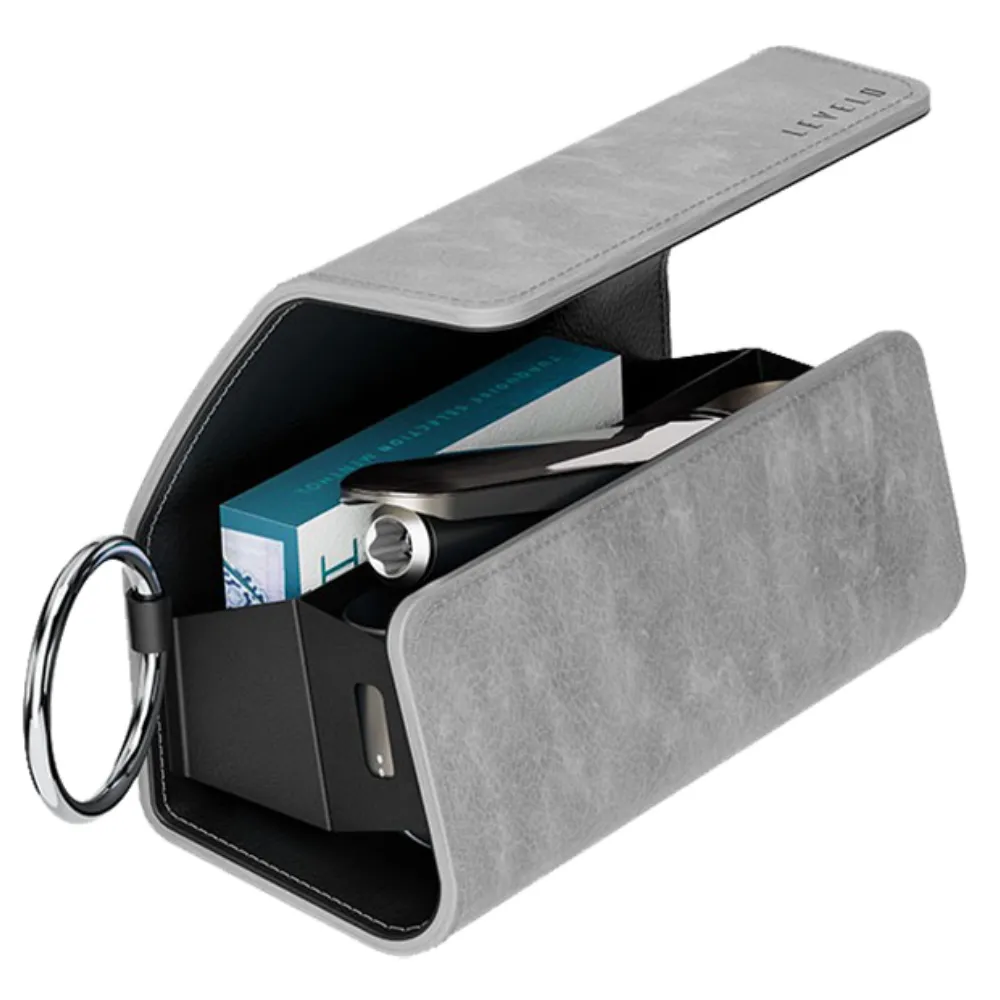 Levelo Neo Ledertasche für IQOS Iluma 2023 - Grau