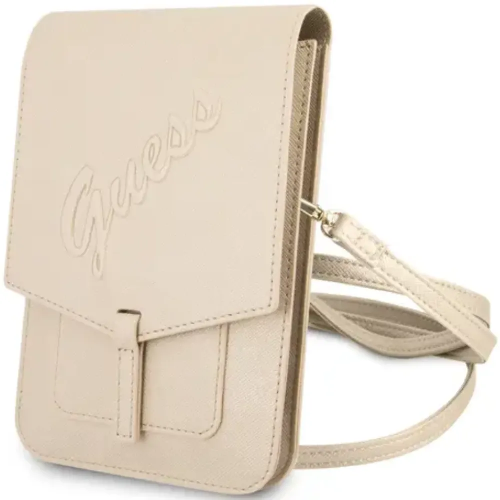 Guess Script Geldbörse - Gold