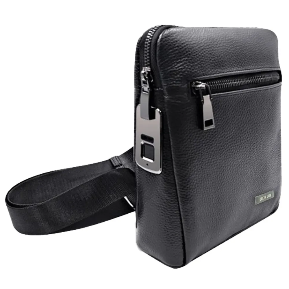 Green Lion Bern Smart Fingerprint Bags - Schwarz