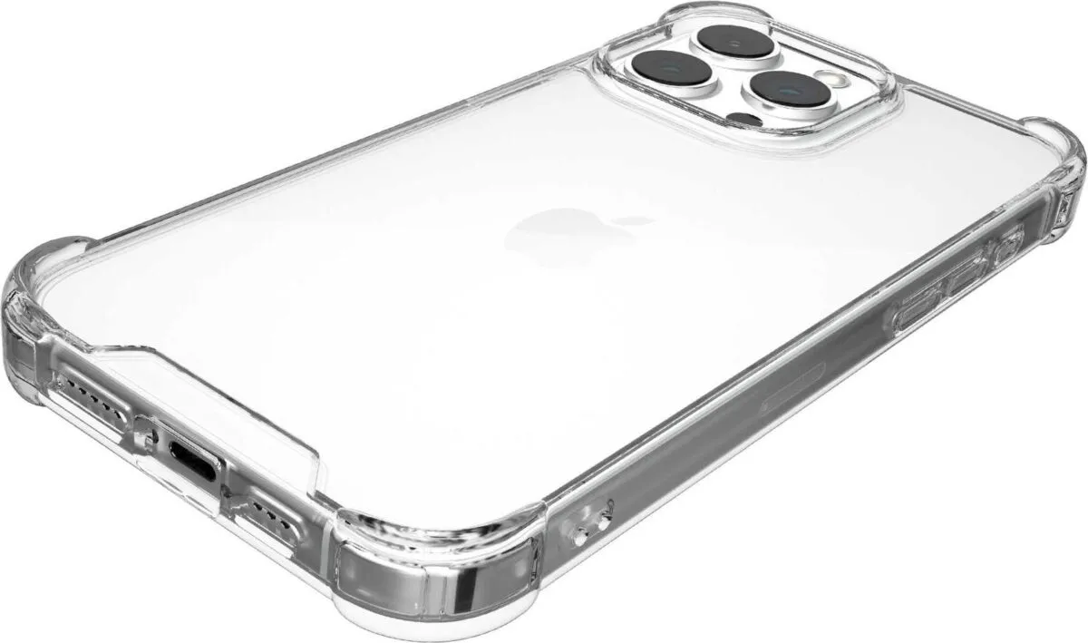 Green Lion Anti-Shock Case for iPhone 15 Pro ( 6.1 Zoll  ) - Clear