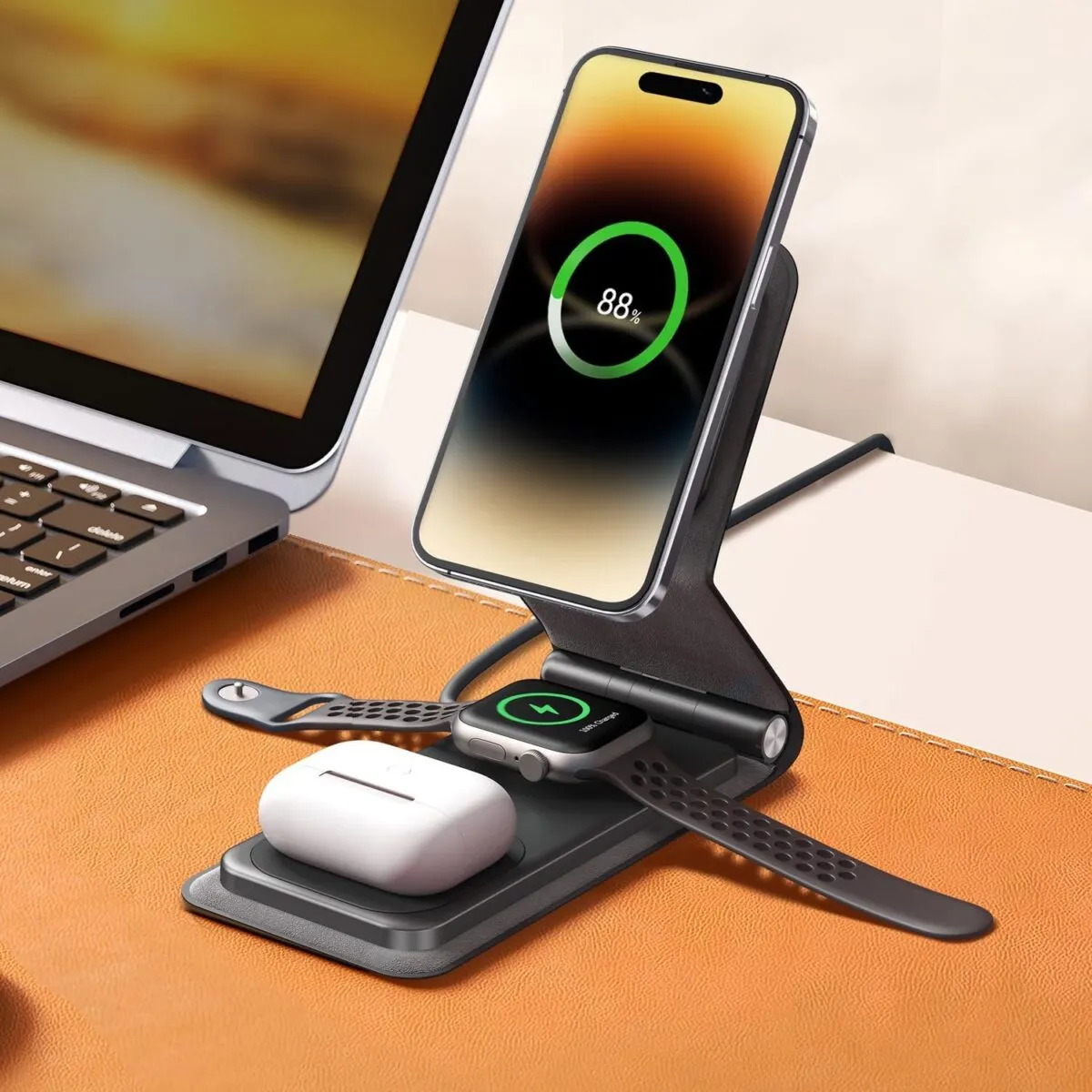 Levelo Arch Trio Wireless Charging Stand