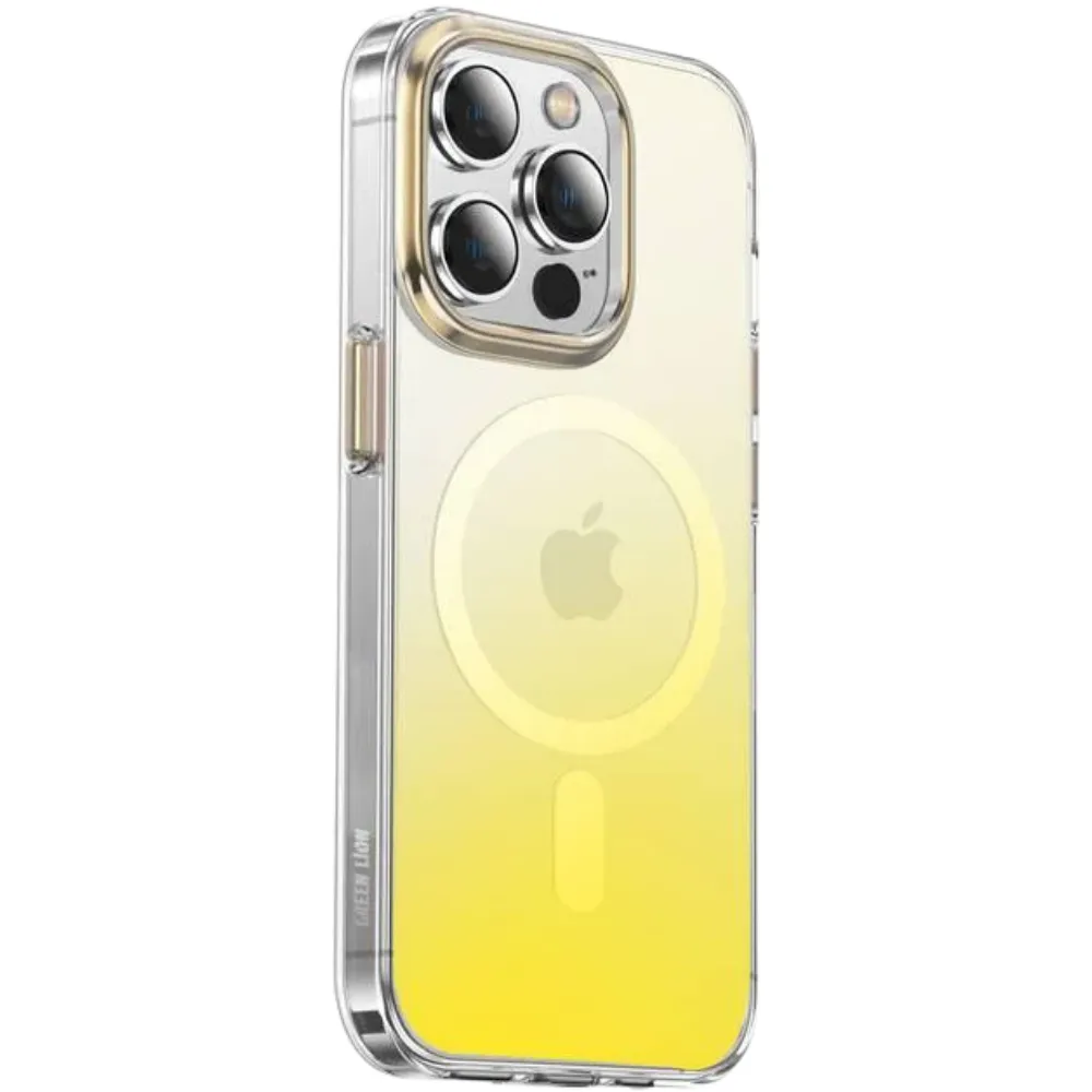 Rainbow Magsafe Case für Apple iPhone 14 Max 6.7 – Gold