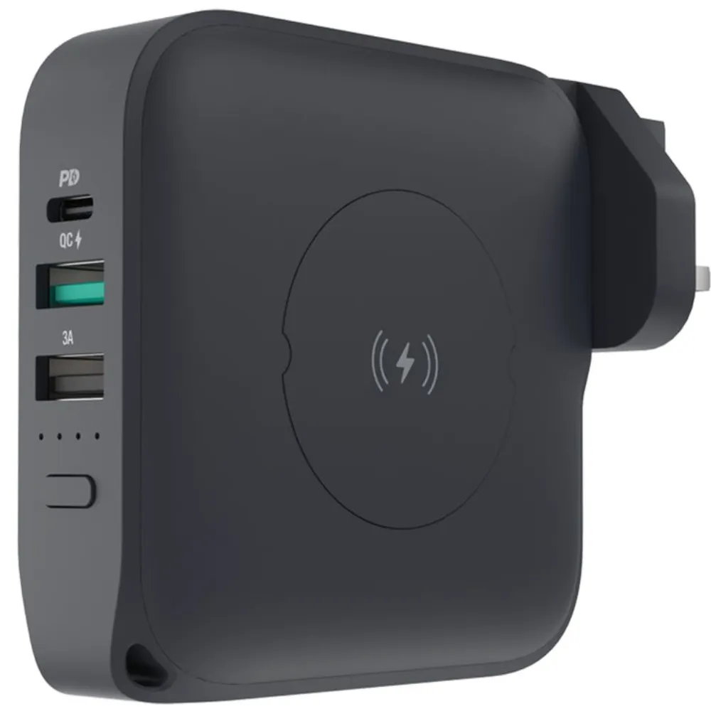 Powerology Magsafe Wandladegerät PD 20W - Schwarz