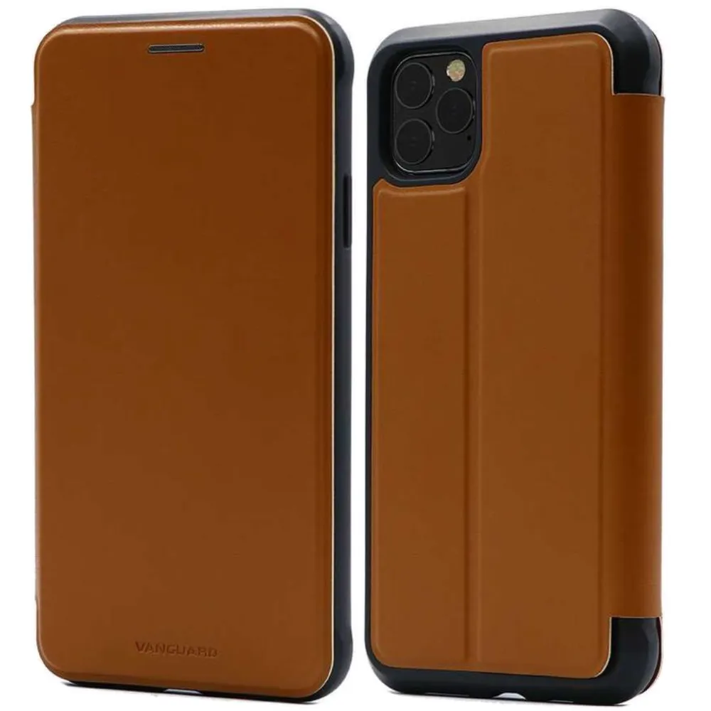 Viva Madrid Vanguard Foliorx Bookcase für Apple iPhone 11 Pro Max - Braun