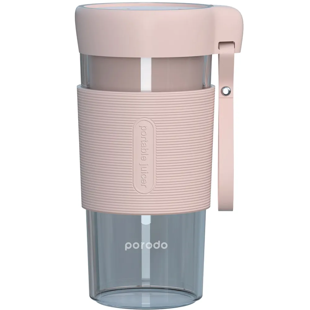 Porodo Tragbarer Entsafter 350 ml 50 W - Rosa Porodo Tragbarer Entsafter 350 ml 50 W - Rosa