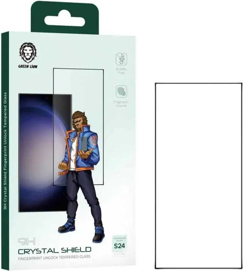 Green Lion 9H Crystal Shield For Samsung Galaxy S24 Ultra