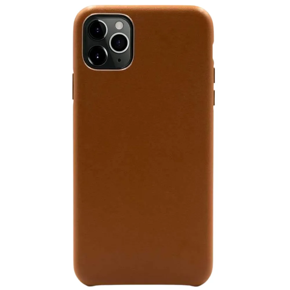 Porodo Ledertasche für Apple iPhone 11 Pro Max – Braun