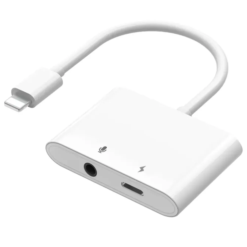 WiWU Lightning auf Lightning & 3.5-Audioadapter