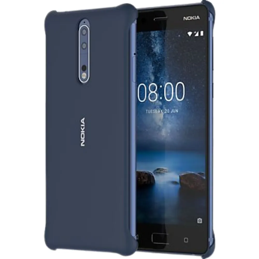 8 Soft Touch Blaue Rückseite 8 Soft Touch Blaue Rückseite