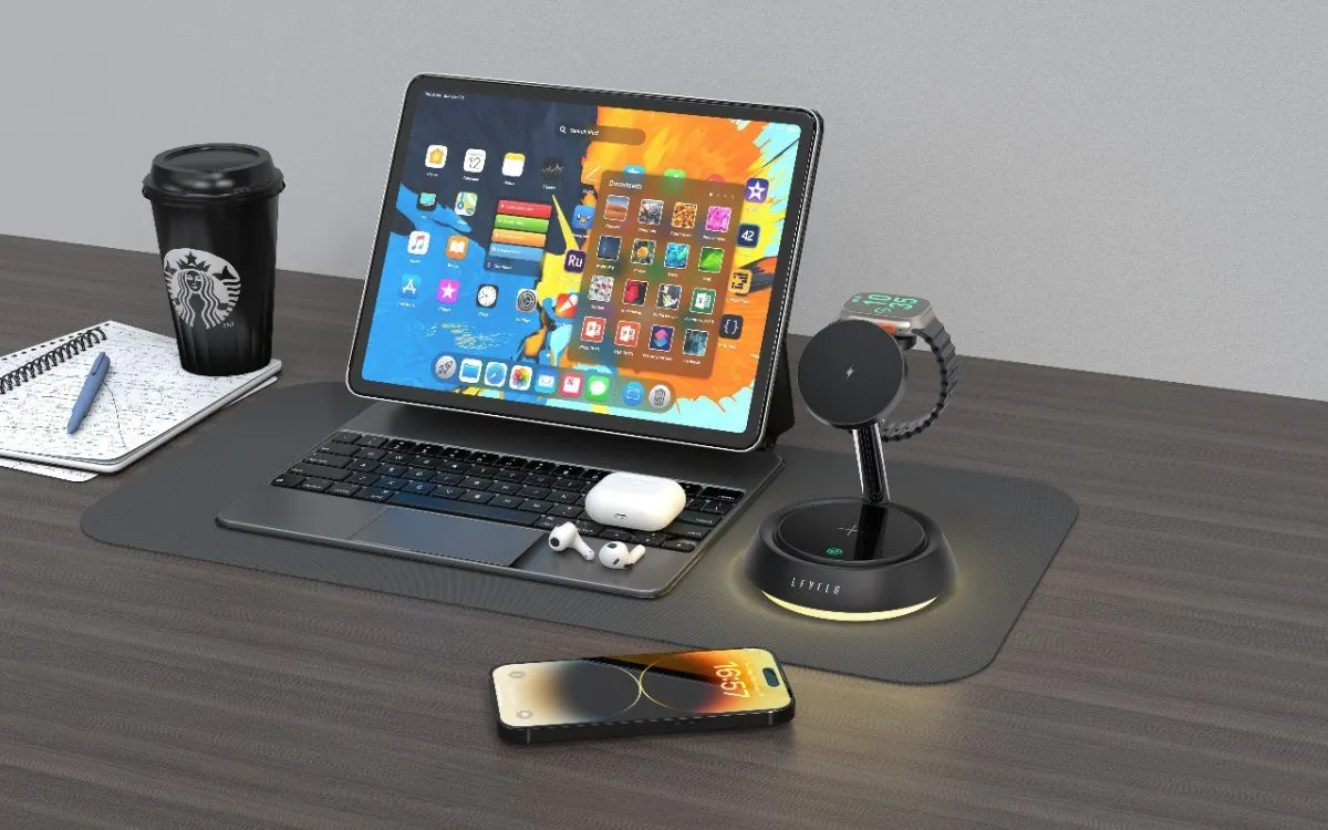 Levelo Sienese 3 In 1 Wireless Charger