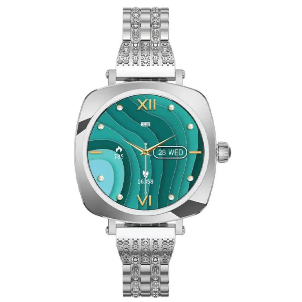 Green Lion Leyla Smartwatch Amoled - Silber
