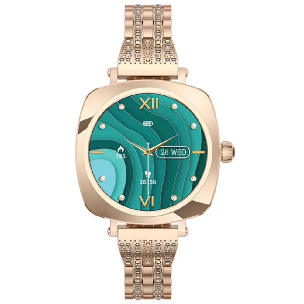 Green Lion Leyla Smartwatch Amoled - Gold