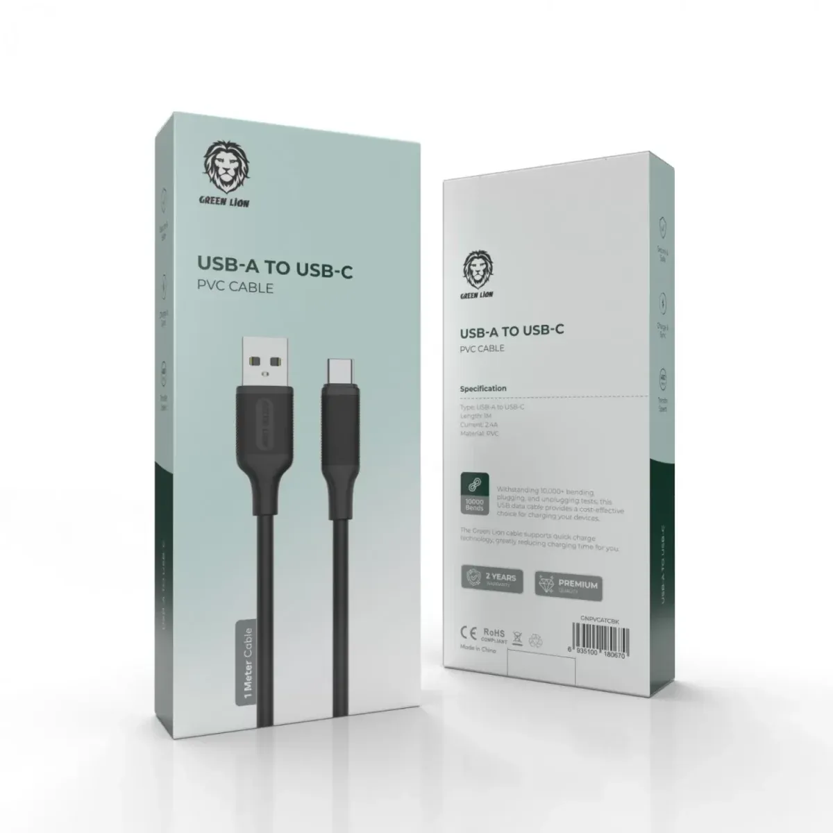Green Lion USB-A to USB-C Cable