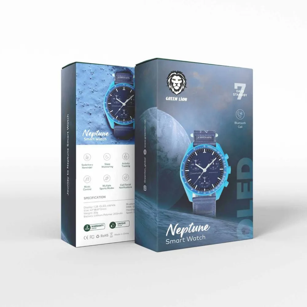 Journey to Neptune Smartwatch – Blau