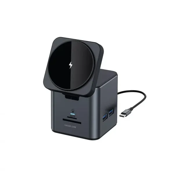 Green Lion 9 IN 1  HUB Docking Station - Black