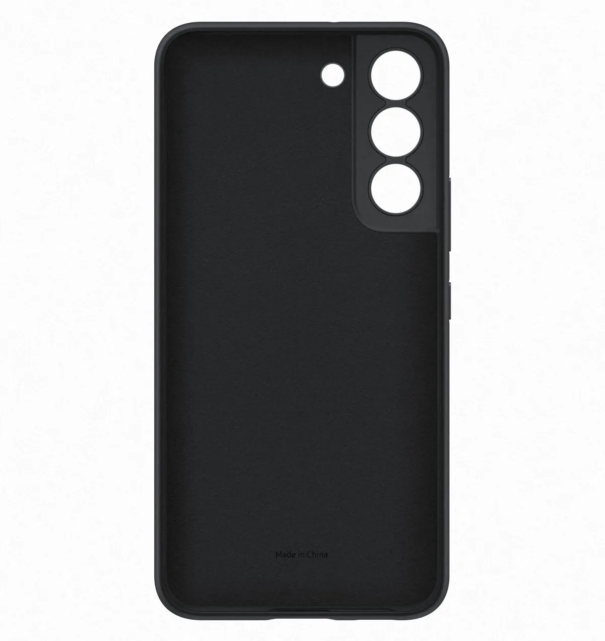Samsung S22 Plus Silicone Cover Black
