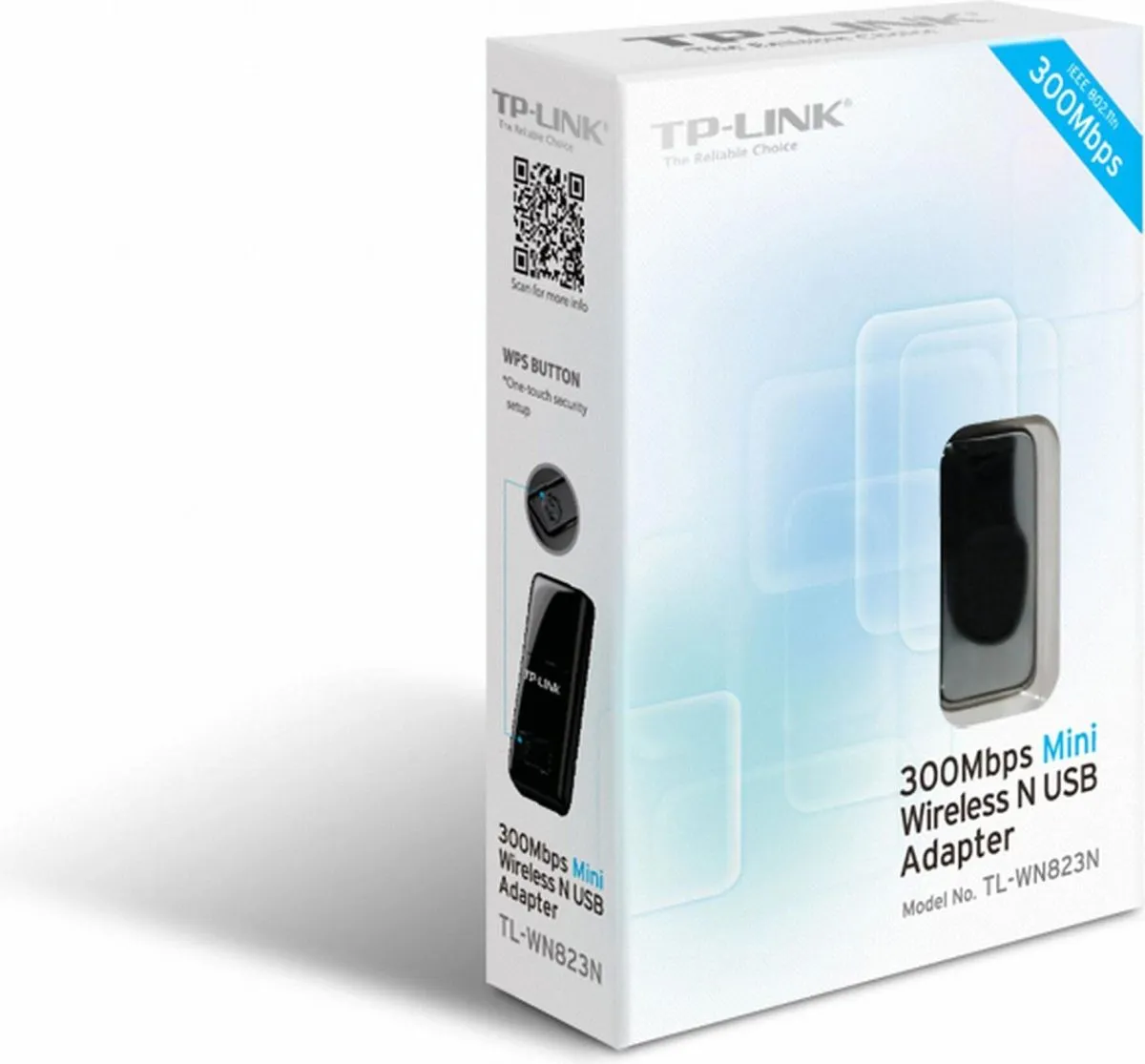 TP-LINK 300Mbps Mini Wireless N Adapter