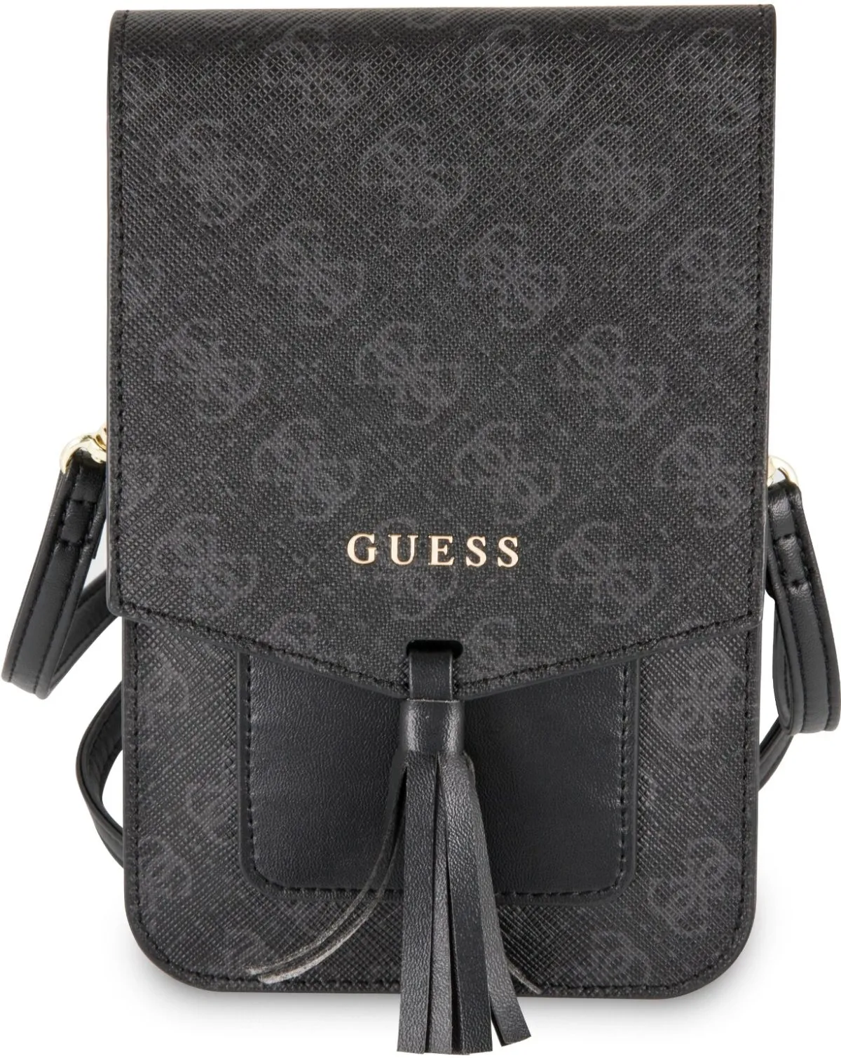 4G Wallet Bag with Tassel - Black