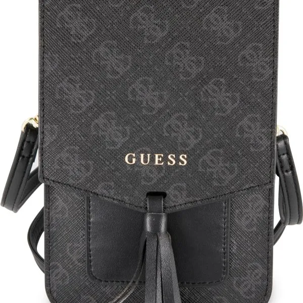 4G Wallet Bag with Tassel - Black