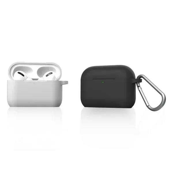 Berlin Series Silicone Case for Airpods Pro - Black