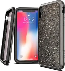 Defense Lux Back Case iPhone XS / X Dark Glitter