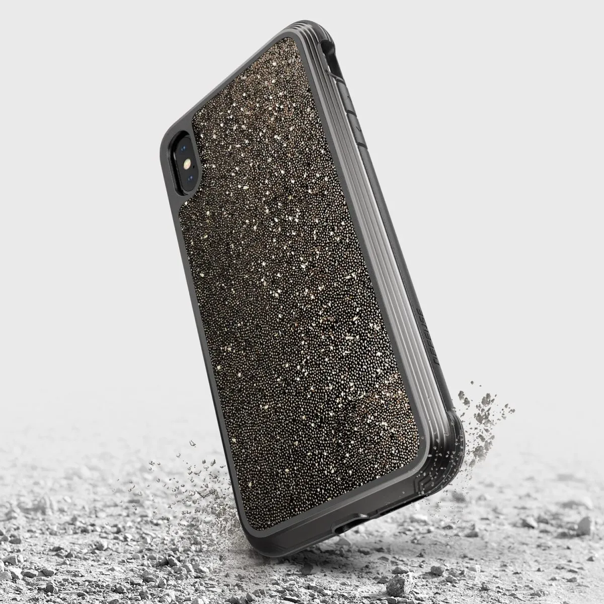 Defense Lux Back Case iPhone XS Max Dark Glitter