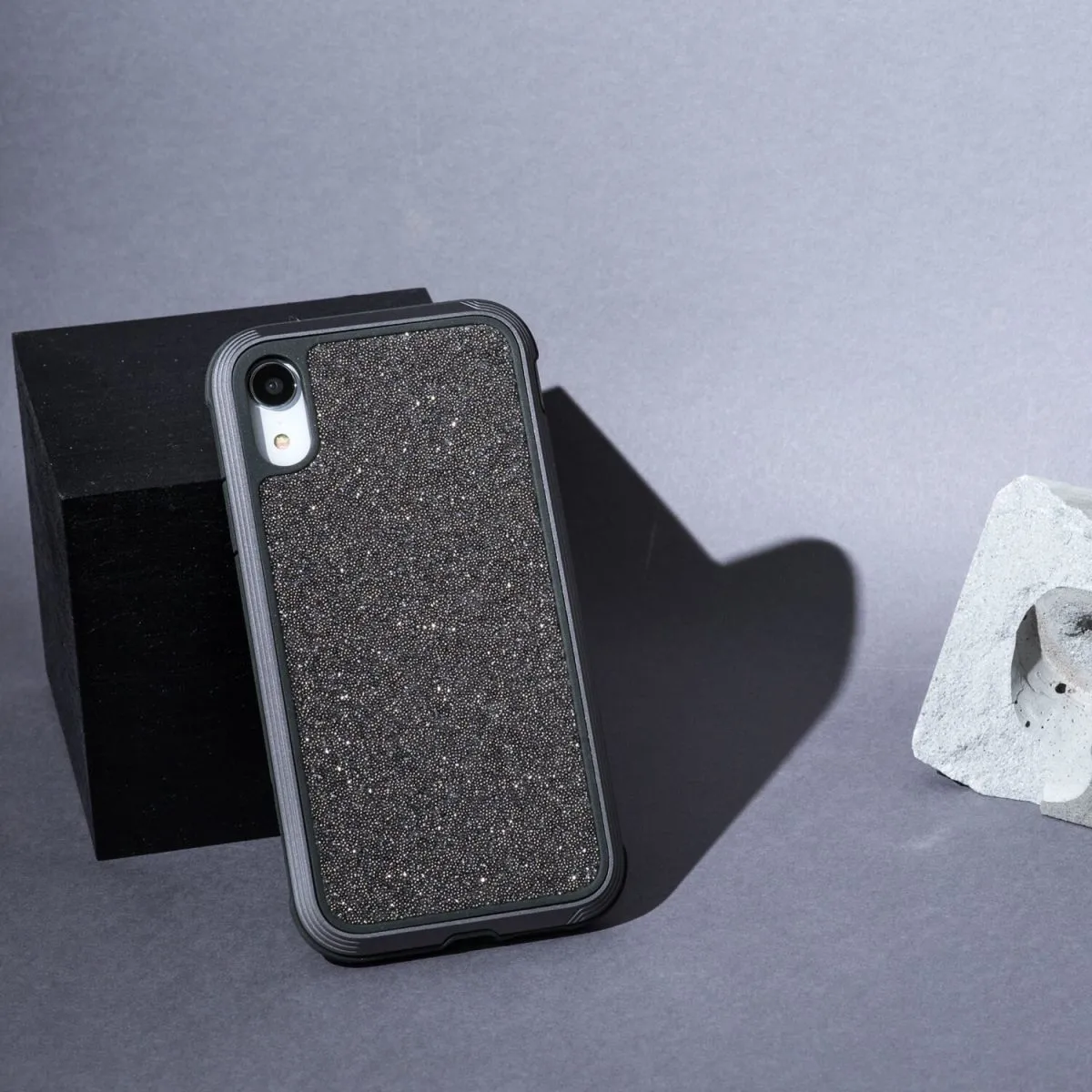 Defense Lux Back Case iPhone XS Max Dark Glitter