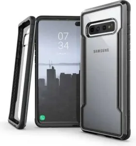 Defense Shield Back Case for Samsung Galaxy S10 Plus - Black